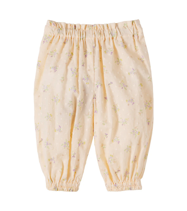  Wheat Wheat Baby Olly Floral Cotton Pants 