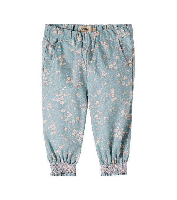  Wheat Wheat Baby Sara Floral Cotton Pants 