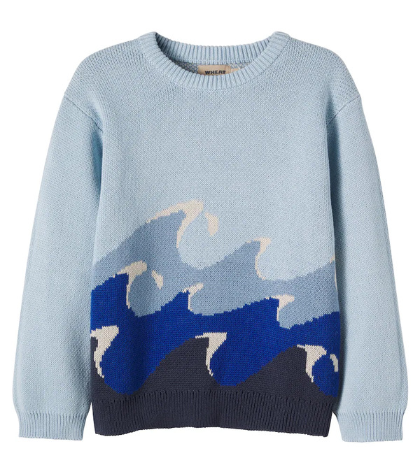  Wheat Wheat Knud Jacquard Sweater 