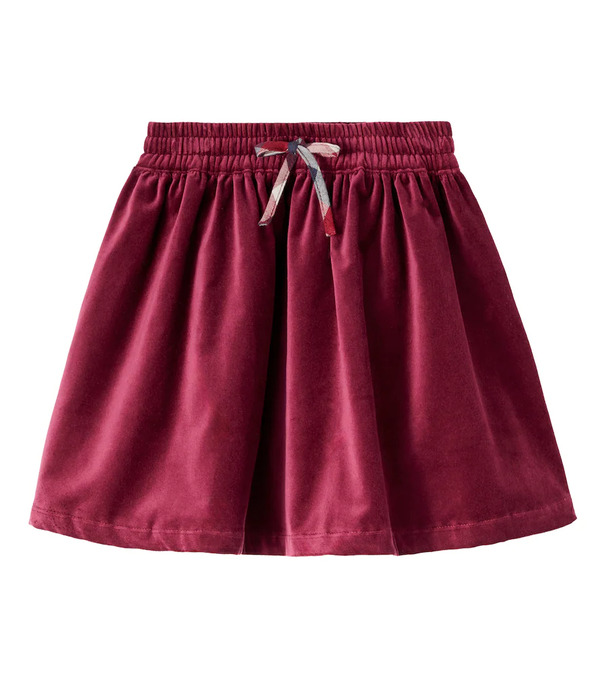  Wheat Wheat Savanna Cotton Velvet Skirt 