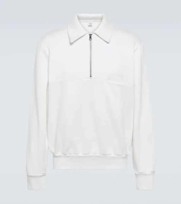  Winnie New York Winnie New York Cotton Polo Sweater 