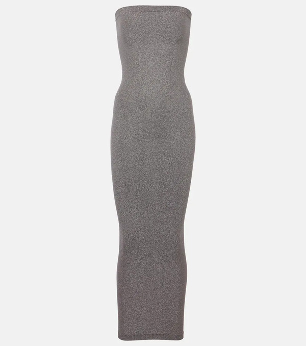  Wolford Wolford Fading Shine Strapless Midi Dress 