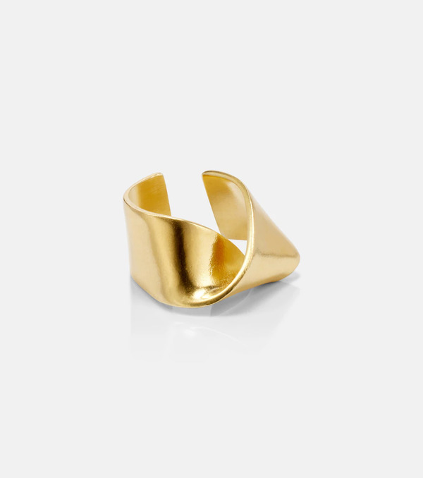  Ysso Ysso Cordella 24kt Gold-plated Ring 