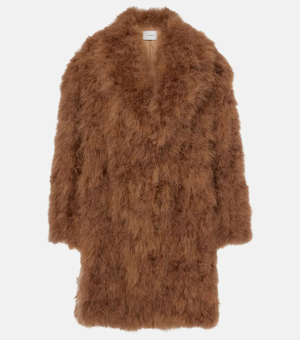  Yves Salomon Yves Salomon Feather Coat 