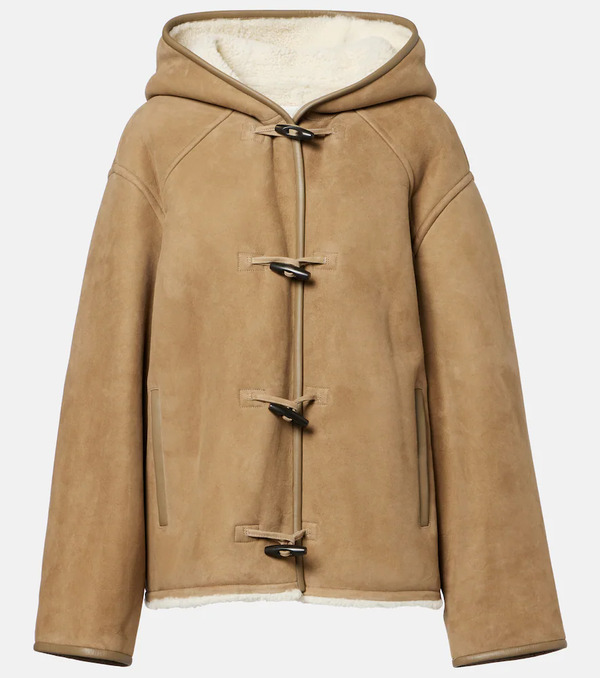  Yves Salomon Yves Salomon Reversible Leather And Shearling Jacket 