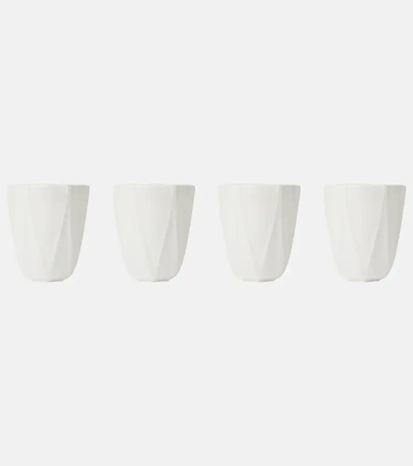  Zaha Hadid Design Zaha Hadid Design Folio Set Of 4 Bone China Mugs 