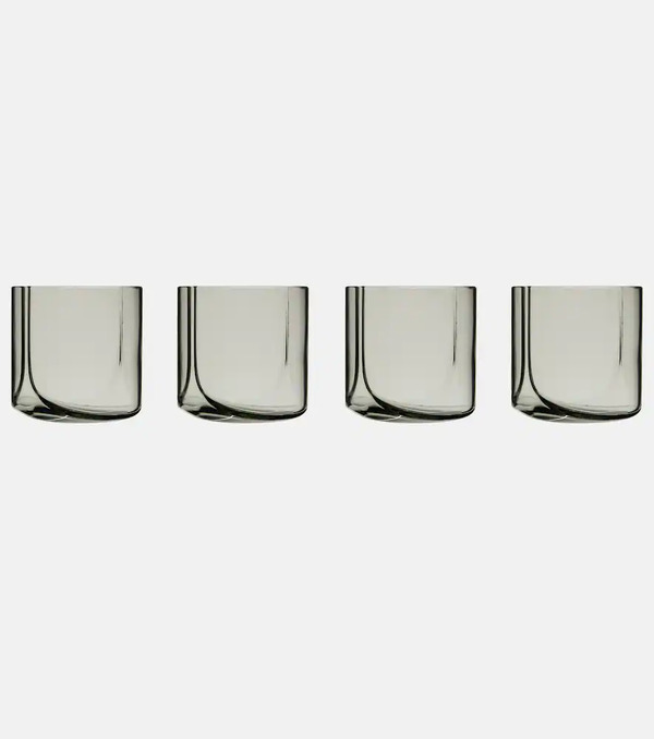  Zaha Hadid Design Zaha Hadid Design Hew Set Of 4 Glass Tumblers 