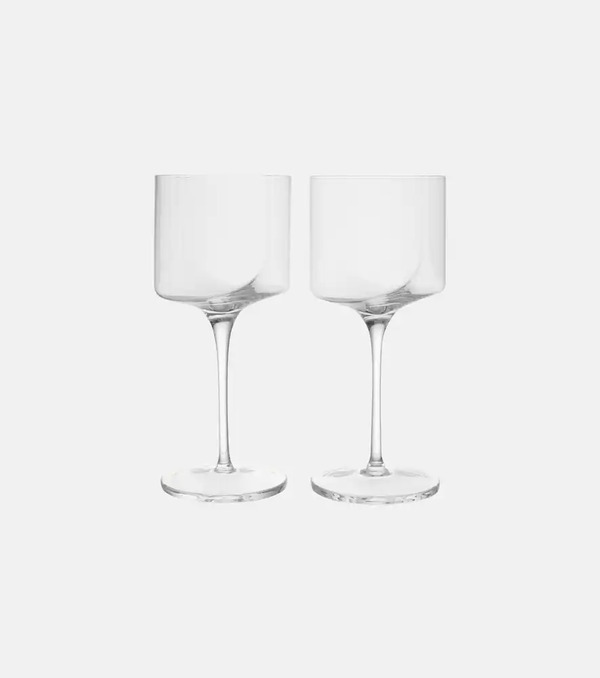 Zaha Hadid Design Zaha Hadid Design Hew Set Of 2 Wine Glasses 