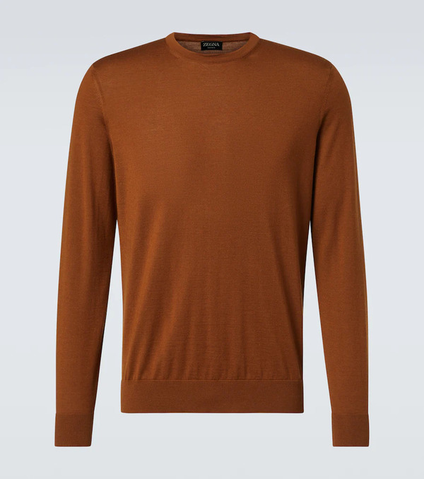  Zegna Zegna Cashmere And Silk Sweater 