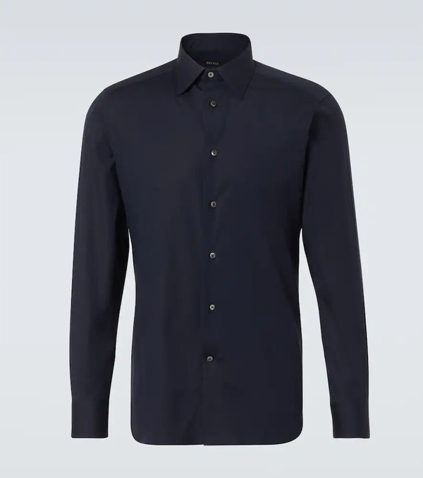  Zegna Zegna Cotton-blend Shirt 