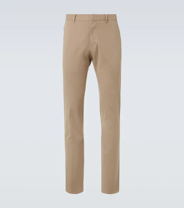  Zegna Zegna Cotton-blend Slim Pants 