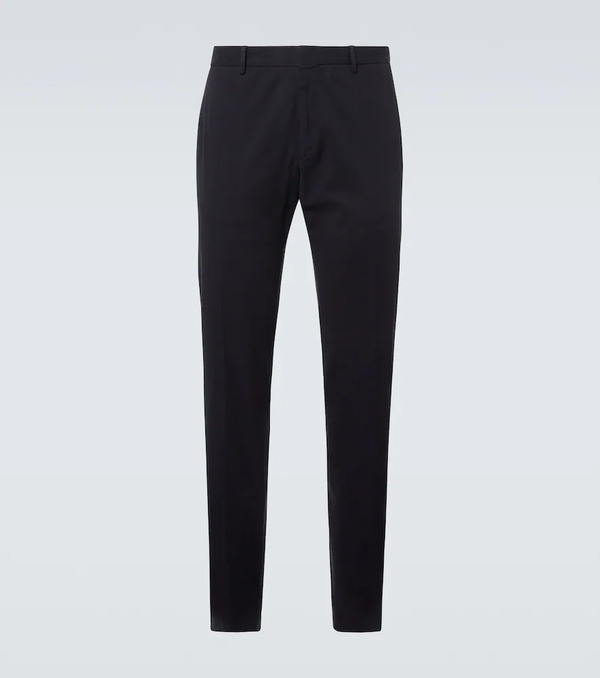 Zegna Zegna Cotton-blend Straight Pants 