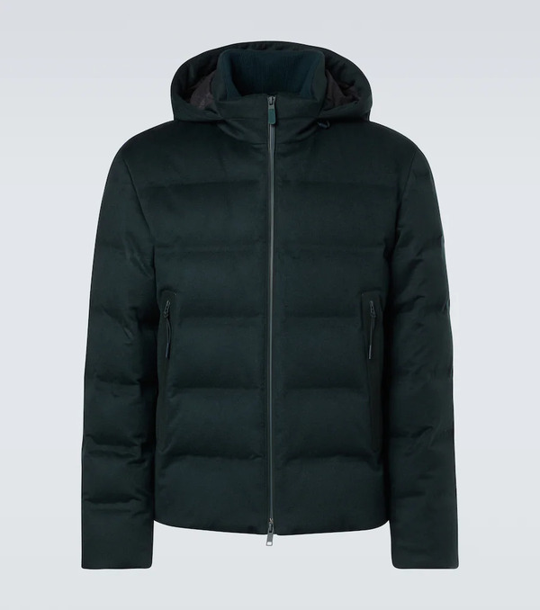  Zegna Zegna Elements Technical Cashmere Down Jacket 