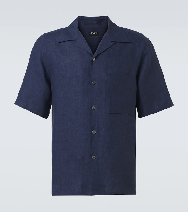  Zegna Zegna Linen Shirt 