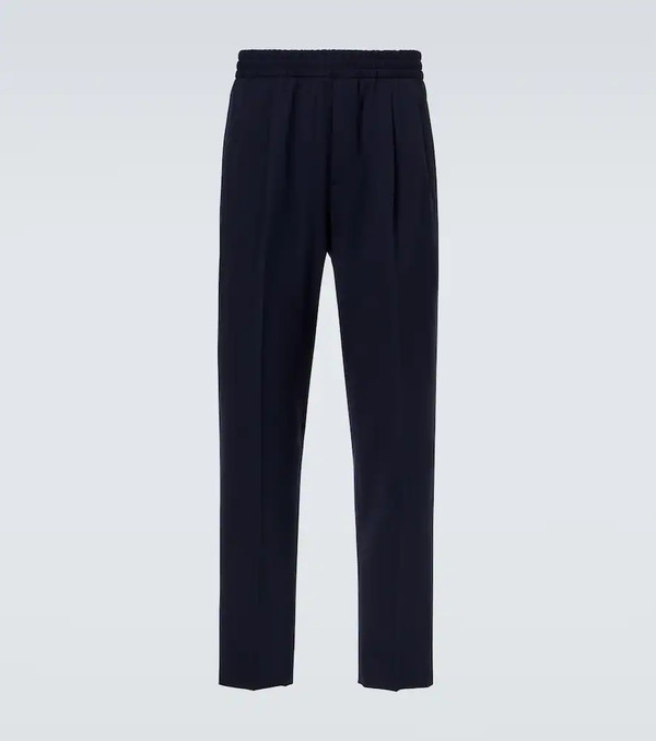  Zegna Zegna Pleated Straight Pants 