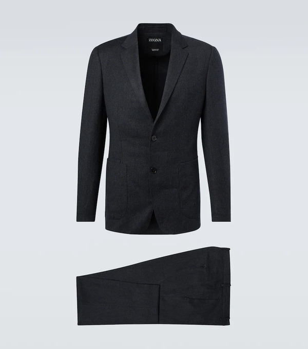 Zegna Zegna Wool Suit 