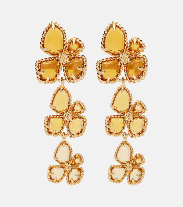  Zimmermann Zimmermann Bloom Large Embellished Drop Earrings 
