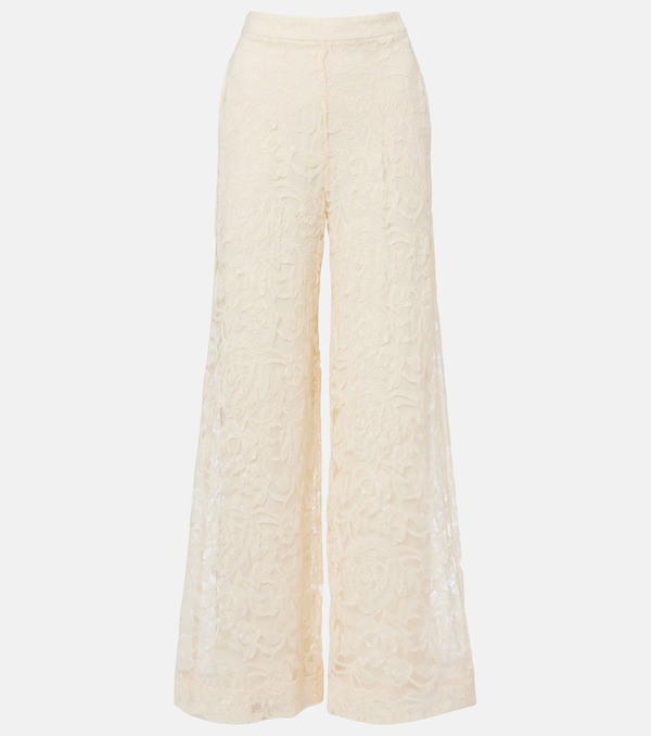  Zimmermann Zimmermann Carousel Lace Wide-leg Pants 