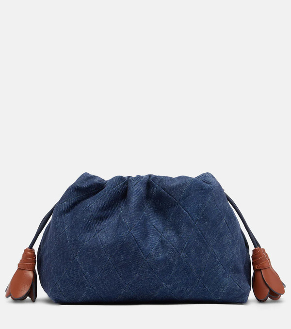  Zimmermann Zimmermann Cloud 91 Small Denim Clutch 