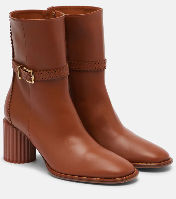  Zimmermann Zimmermann Eddie 70 Leather Ankle Boots 