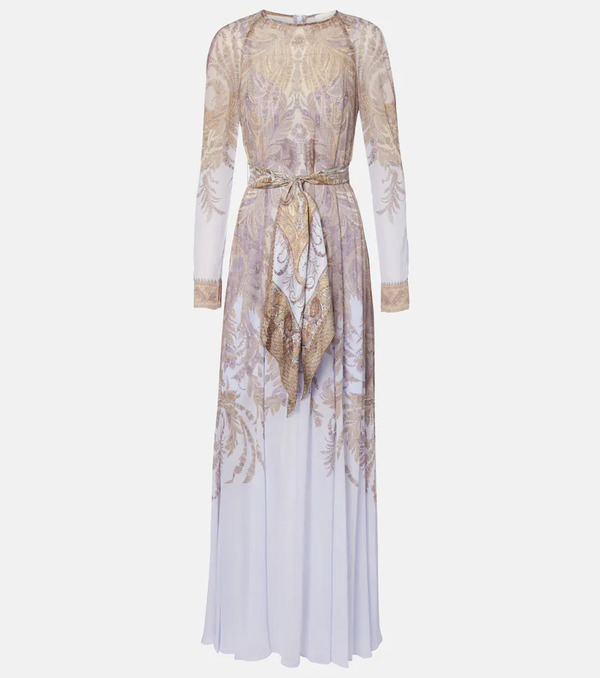  Zimmermann Zimmermann Hypnotic Belted Paisley Maxi Dress 