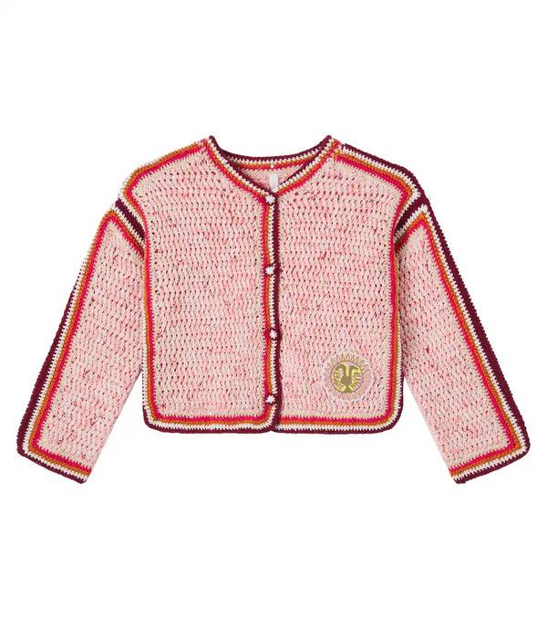  Zimmermann Kids Zimmermann Kids Awaken Cotton-blend Cardigan 