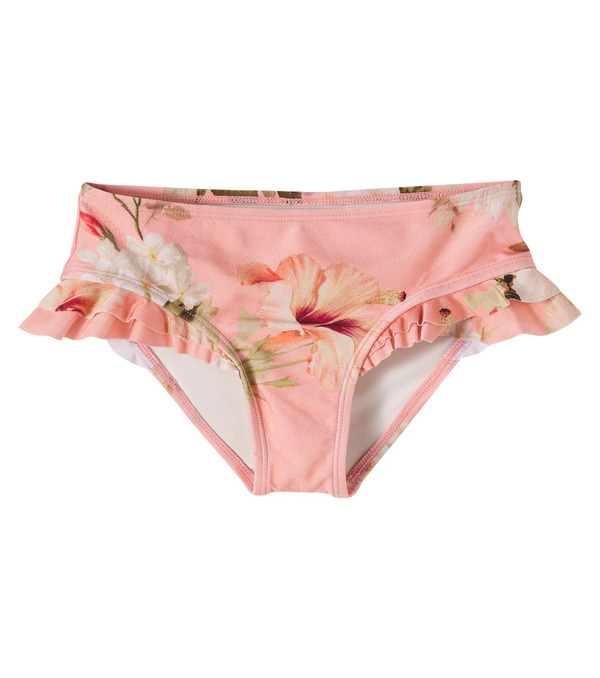  Zimmermann Kids Zimmermann Kids Floral Ruffled Bikini Bottoms 