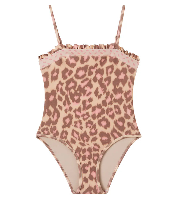  Zimmermann Kids Zimmermann Kids Leopard-print Swimsuit 