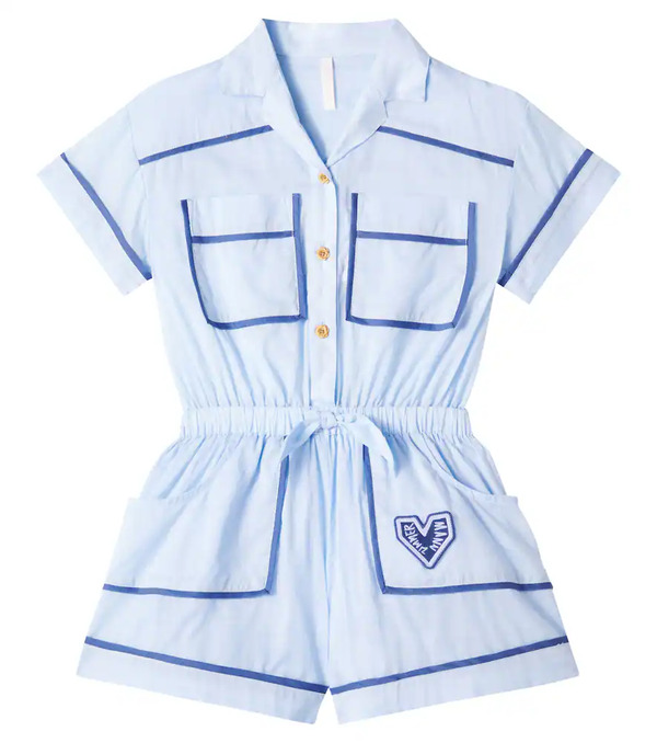 Zimmermann Kids Zimmermann Kids Rhiannon Cotton Playsuit 