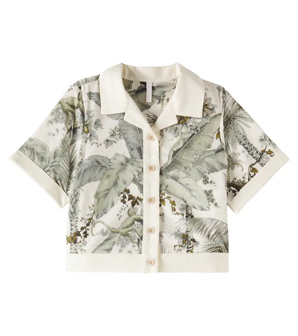  Zimmermann Kids Zimmermann Kids Wylie Floral Cotton Shirt 