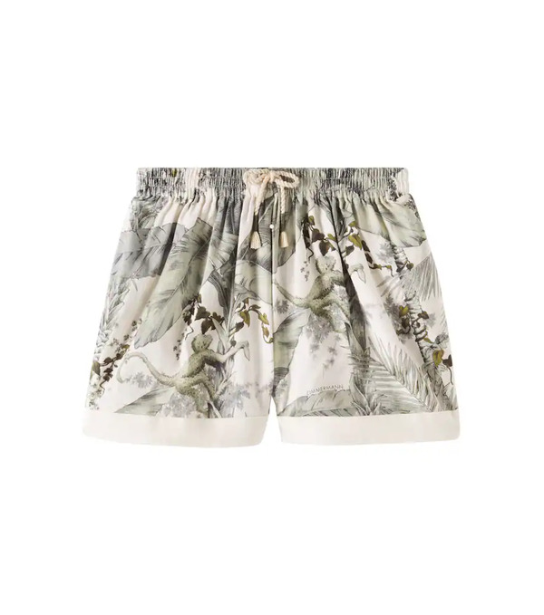  Zimmermann Kids Zimmermann Kids Wylie Floral Cotton Shorts 