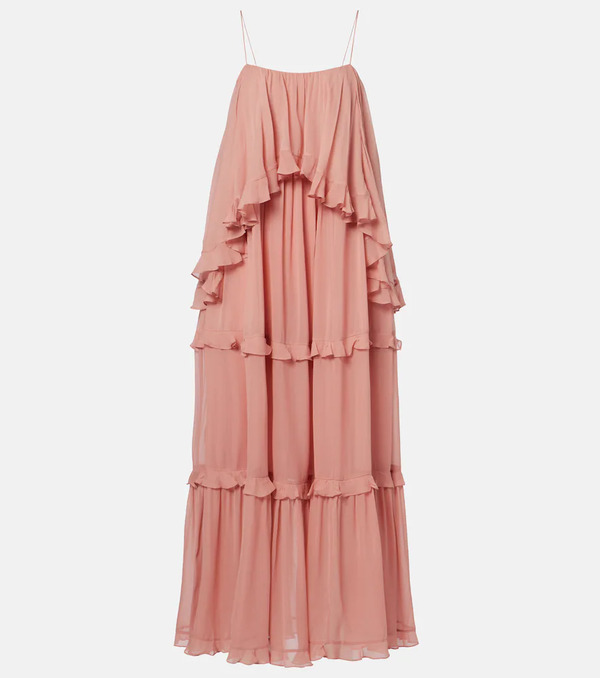 Zimmermann Zimmermann Luna Ruffled Tiered Maxi Dress 
