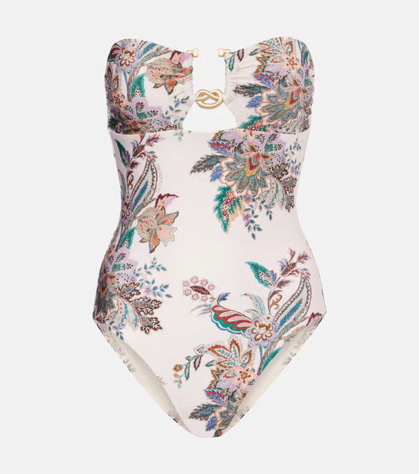  Zimmermann Zimmermann Rhiannon Paisley Swimsuit 