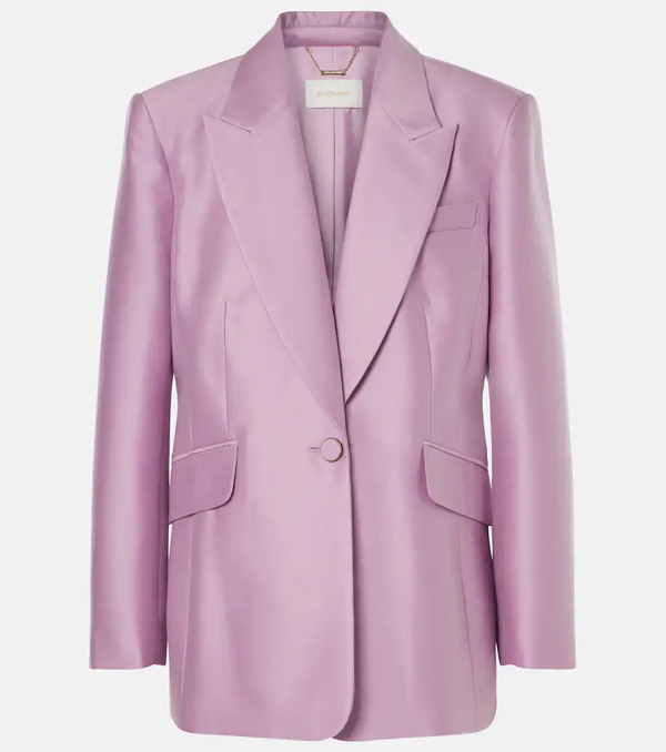  Zimmermann Zimmermann Tailored Wool And Silk Jacket 