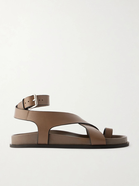  A Emery A Emery - Jalen Leather Sandals - Taupe 