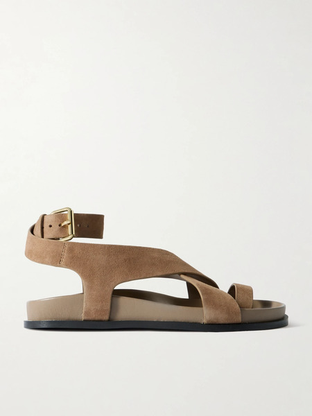  A Emery A Emery - Jalen Suede Sandals - Beige 