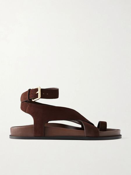  A Emery A Emery - Jalen Suede Sandals - Chocolate 