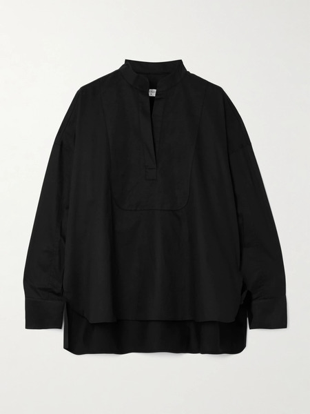  Abadia Abadia - Cotton-poplin Shirt - Black 