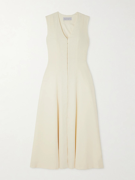  Abadia Abadia - Knitted Midi Dress - Cream 