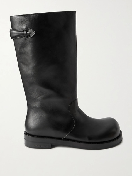  Acne Studios Acne Studios - Beshay Leather Knee Boots - Black 