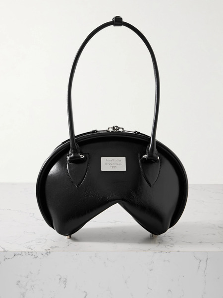  Acne Studios Acne Studios - Bowlina Leather Shoulder Bag - Black 