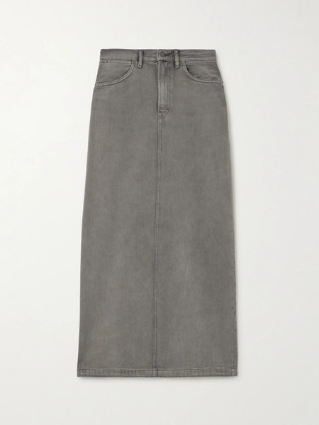  Acne Studios Acne Studios - Denim Maxi Skirt - Gray 
