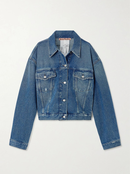  Acne Studios Acne Studios - Distressed Denim Jacket - Blue 