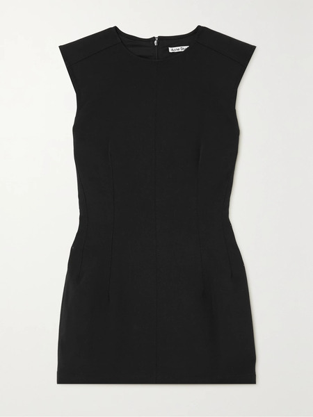  Acne Studios Acne Studios - Gabardine Mini Dress - Black 