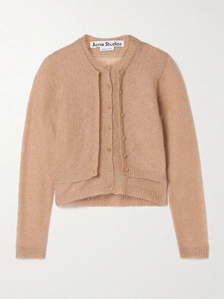  Acne Studios Acne Studios - Mohair-blend Cardigan - Sand 