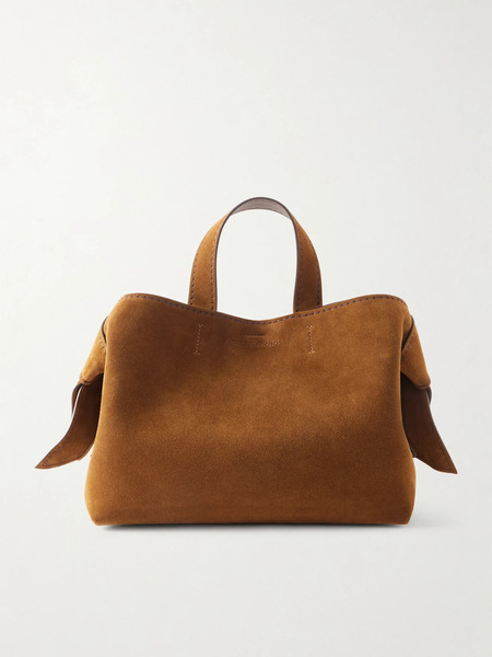  Acne Studios Acne Studios - Musubi Knotted Suede Tote - Brown 