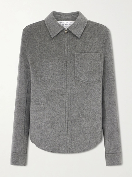  Acne Studios Acne Studios - Oble Wool And Cashmere-blend Felt Jacket - Gray 