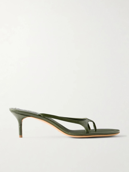  Acne Studios Acne Studios - Patent-leather Sandals - Green 