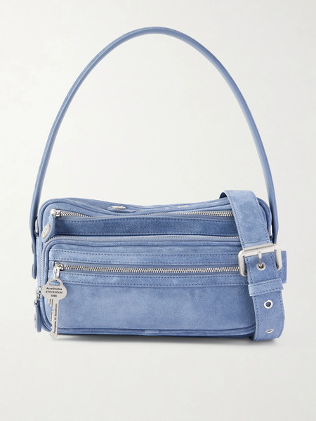  Acne Studios Acne Studios - Suede Shoulder Bag - Blue 