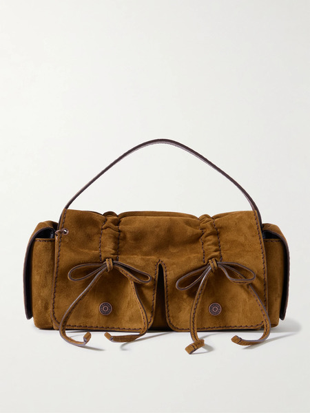  Acne Studios Acne Studios - Suede Shoulder Bag - Brown 